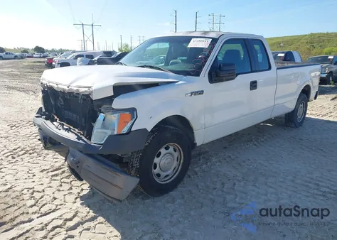 2014 Ford F-150 Xl из США, поврежденный, VIN 1FTFX1CF5EKD93744